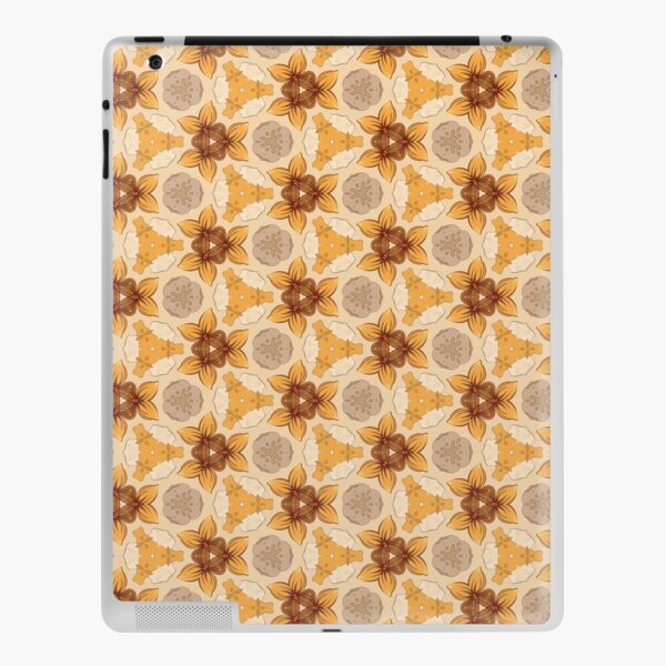 flower design flower vector seamless colorful repeat pattern iPad Skin