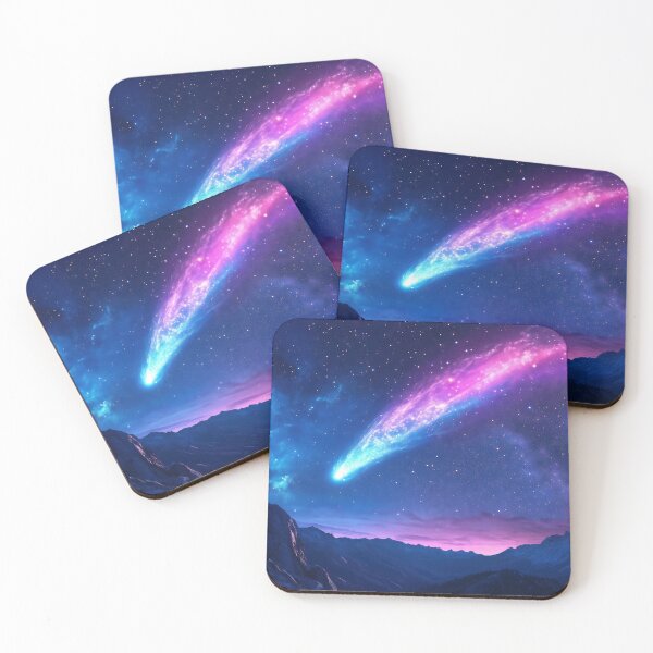 Item preview, Make a Wish - Colorful Shooting Star designed and sold by lematworks.