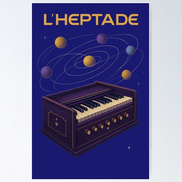 Item preview, L’Heptade – Celestial Keys designed and sold by Uglyandcute.
