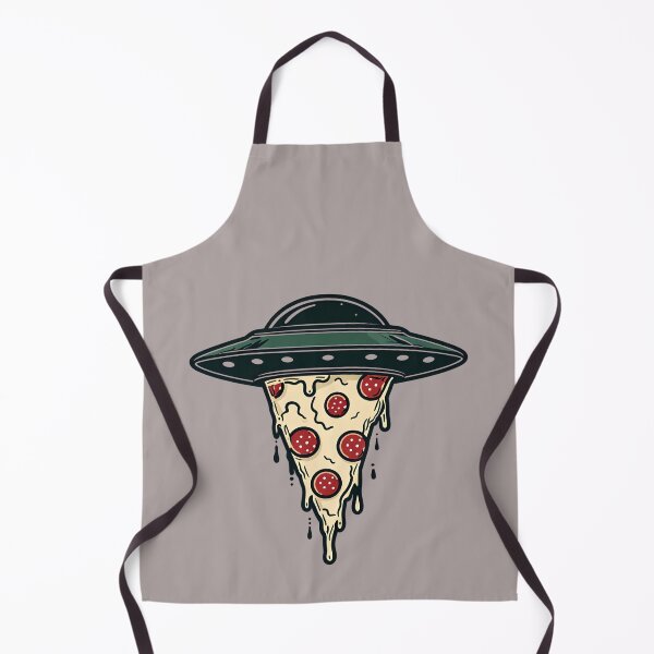 Artikelvorschau, UFO Alien Fliegende Untertasse beamt Peperoni-Pizza hoch entworfen und verkauft von scooterbaby.
