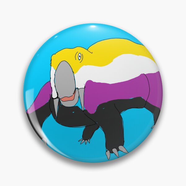 Item preview, Pride Lystrosaurus designed and sold by FossilRecordGNS.