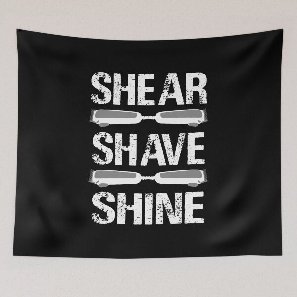 Item preview, Shear Shave Shine Barber Clippers for Barbers designed and sold by CreativeStrike.