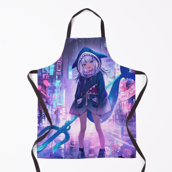 Item preview, Gawr Gura CyberPunk designed and sold by jinwooo.