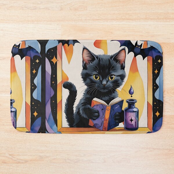 Item preview, Purr-fectly Potent: A Little Black Cat's Big Halloween Dreams! designed and sold by dcohea.