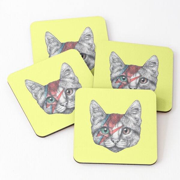 Item preview, Ziggy Meowdust: A Feline Tribute to Bowie designed and sold by Flower Magic .
