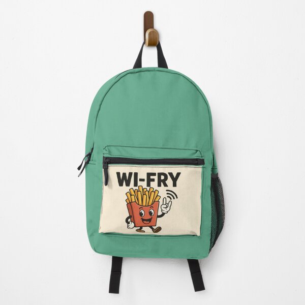 Item preview, Wi-Fry – Stay Crispy, Stay Connected designed and sold by Miniidesigns.