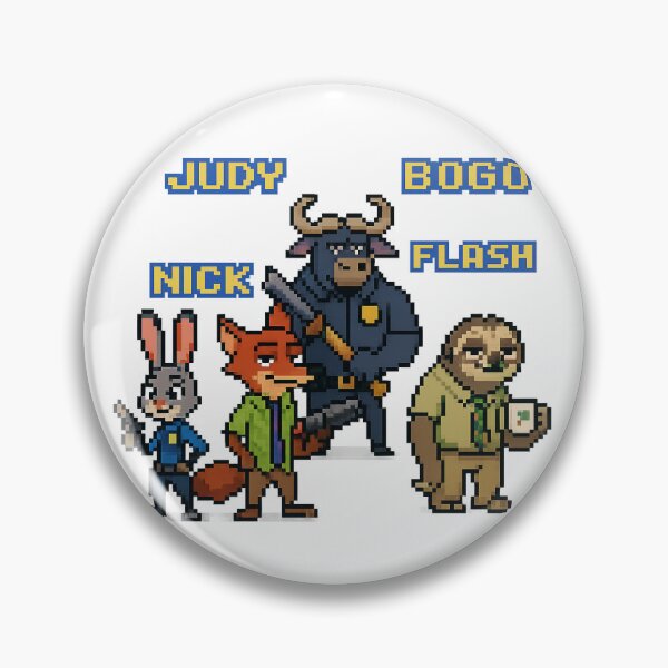 Item preview, Sala de juegos retro de Zootopia designed and sold by DGnome.