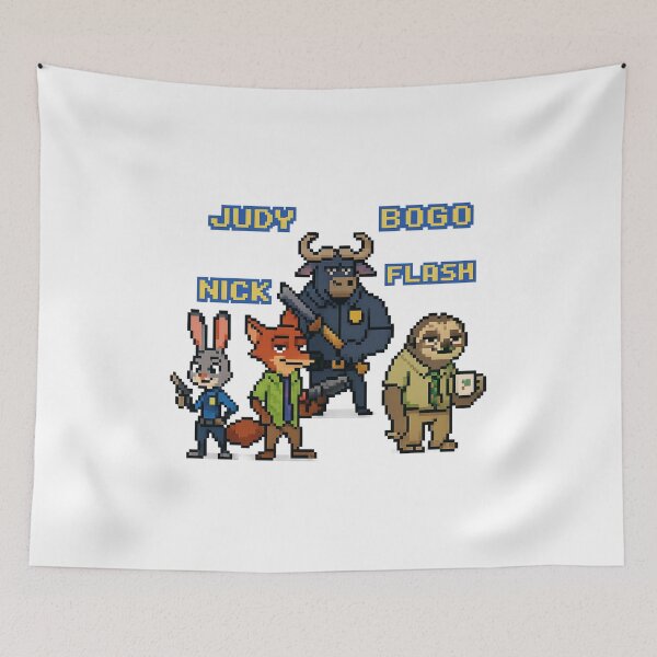Item preview, Zootopia Retro Arcade designed and sold by DGnome.