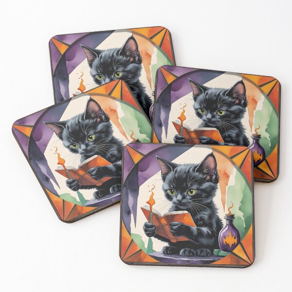 Item preview, Purr-fectly Potent: A Little Black Cat's Big Halloween Dreams! designed and sold by dcohea.