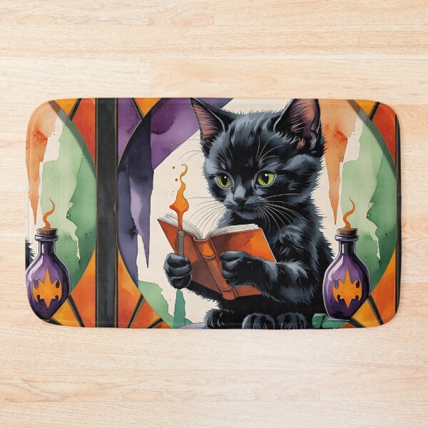 Item preview, Purr-fectly Potent: A Little Black Cat's Big Halloween Dreams! designed and sold by dcohea.