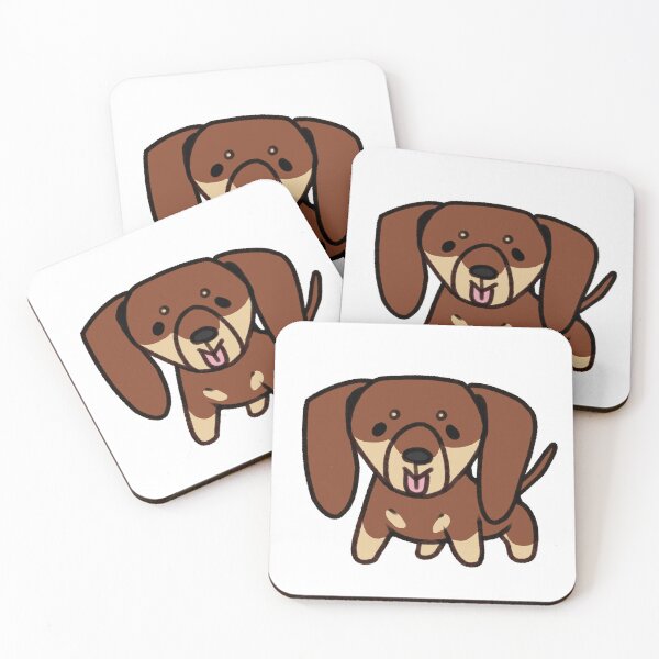 Item preview, Chocolate and Cream Dachshund Blep designed and sold by eto's art.
