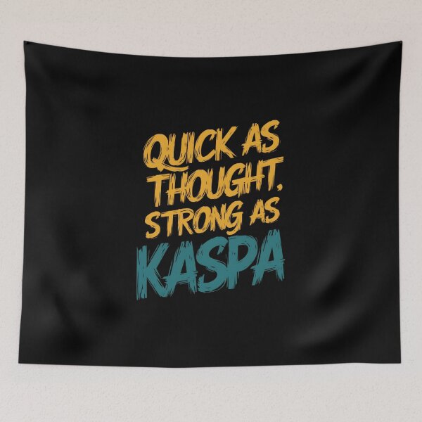 Item preview, Kaspa Doesn’t Sleep designed and sold by RadDeck.