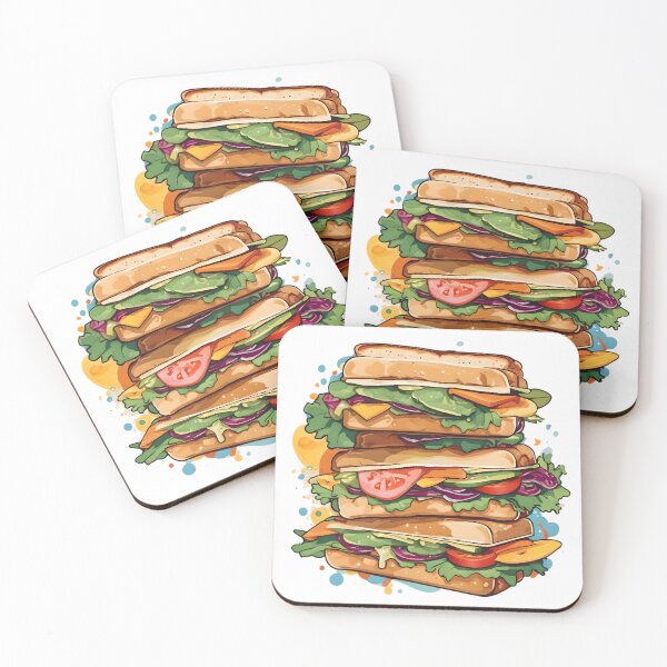 Item preview, large sandwich designed and sold by SanchillShop.