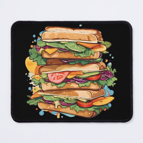 Item preview, large sandwich designed and sold by SanchillShop.