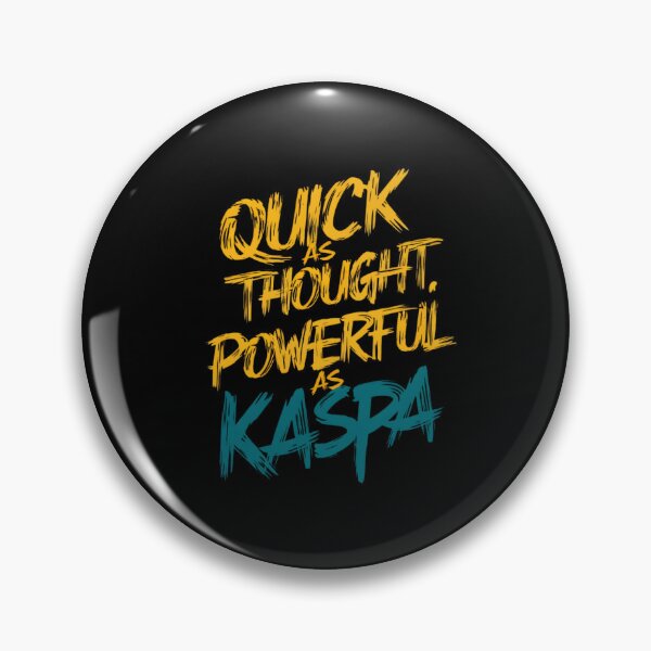 Item preview, Kaspa The Chain That Mines Back designed and sold by RadDeck.