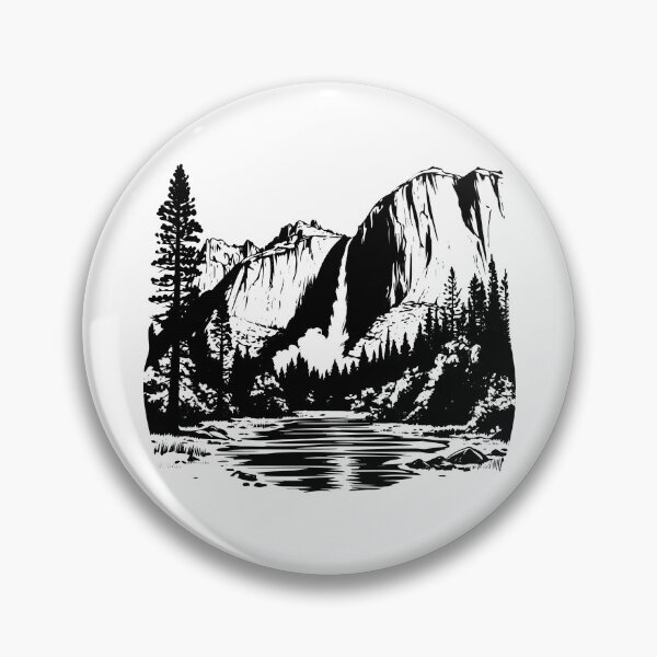 Item preview, Yosemite Park Waterfall Valley Bridalveil Falls Vernal  designed and sold by inkoutninja.