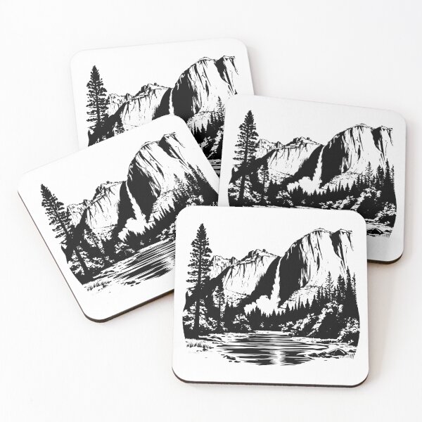 Item preview, Yosemite Park Waterfall Valley Bridalveil Falls Vernal  designed and sold by inkoutninja.