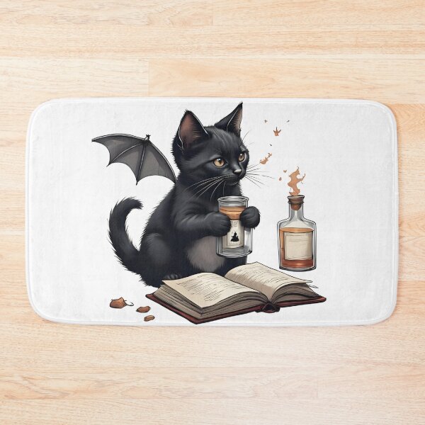 Item preview, Purr-fectly Potent: A Little Black Cat's Big Halloween Dreams! designed and sold by dcohea.