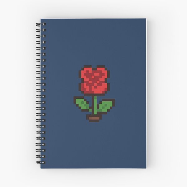 Item preview, Pixel Rose – Retro 8-Bit Love Bloom designed and sold by Planthem.