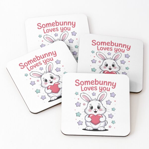 Item preview, Somebunny Loves You – Adorable Bunny Love designed and sold by Taans-Creation.