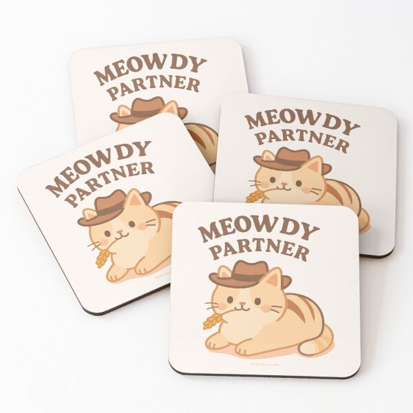 Item preview, Meowdy Partner – Cowboy Cat Western Design designed and sold by MLynCollective.
