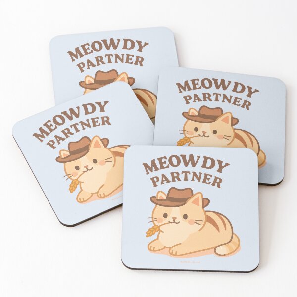 Item preview, Meowdy Partner – Cowboy Cat Western Design designed and sold by MLynCollective.