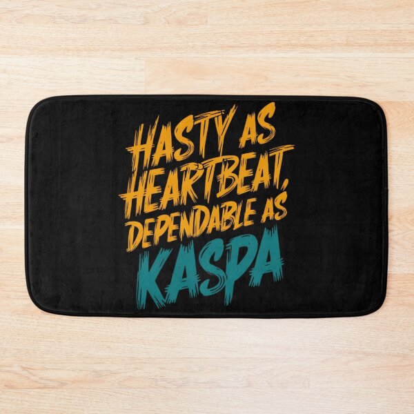 Item preview, Mine First. Brag Later. Kaspa designed and sold by RadDeck.