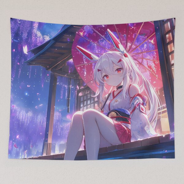 Item preview, Ayanami Starlit Wisteria Azur Lane Anime Serene Contemplation designed and sold by mildaclairmo.