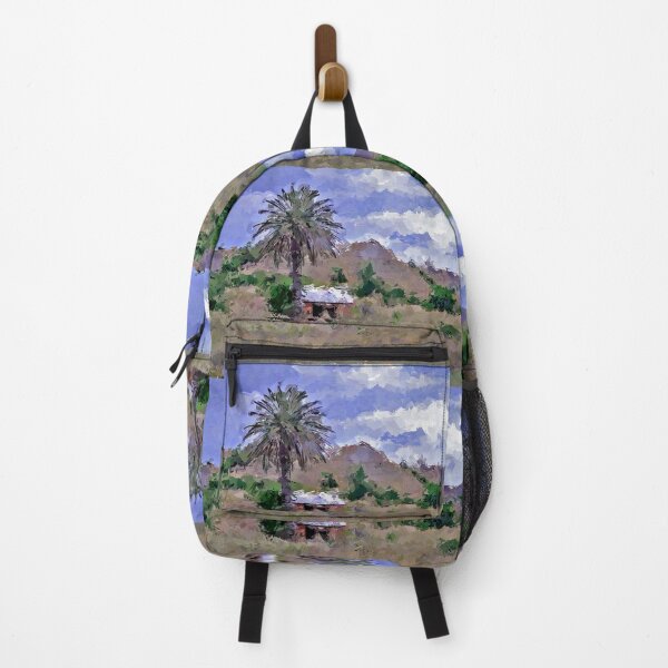 Item preview, Impressionist Painting of a Miners Cottage amongst the Mullock Heaps - Clunes, Victoria, Australia designed and sold by Steven Jodoin.