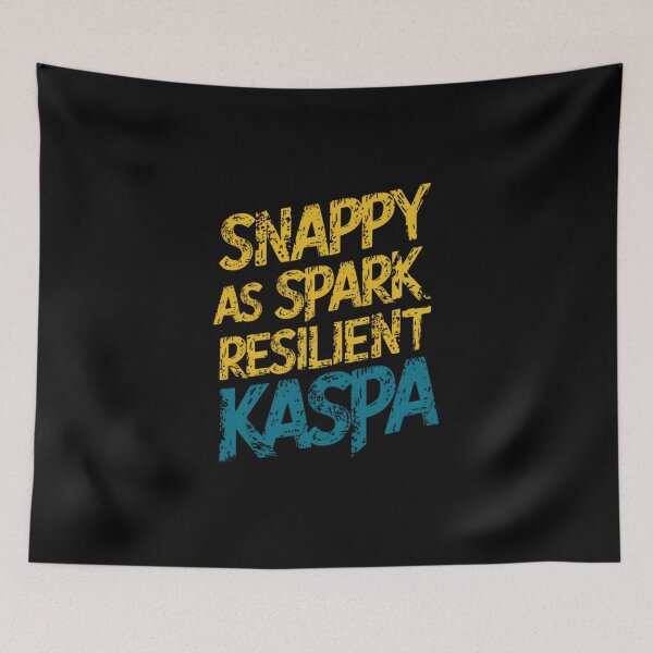 Item preview, Kaspa Is Honest Hash. Nothing Else. designed and sold by RadDeck.