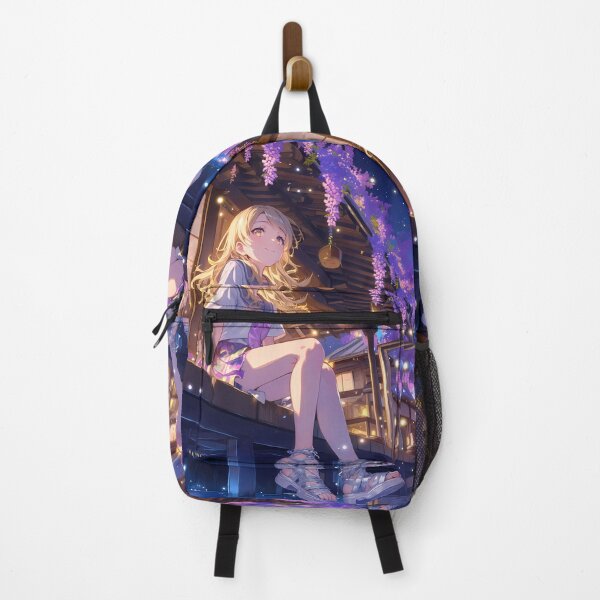 Item preview, Certain Scientific Shokuhou Misaki Railgun Anime Academy City Wisteria Night Bloom designed and sold by mildaclairmo.