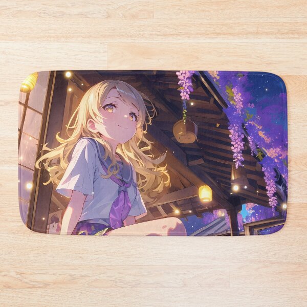 Item preview, Certain Scientific Shokuhou Misaki Railgun Anime Academy City Wisteria Night Bloom designed and sold by mildaclairmo.