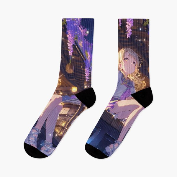 Item preview, Certain Scientific Shokuhou Misaki Railgun Anime Academy City Wisteria Night Bloom designed and sold by mildaclairmo.