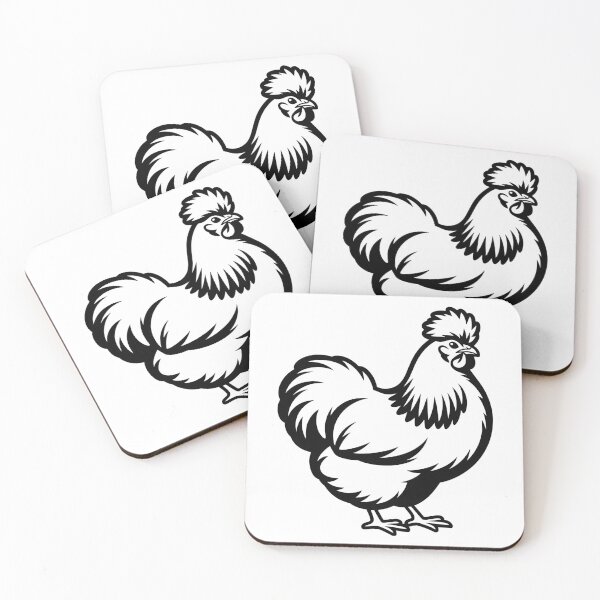 Item preview, Silkie Chicken designed and sold by theartfulaspie.