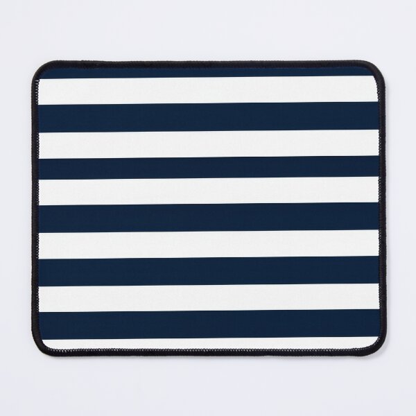 Item preview, Sailor Classic – Navy & White Horizontal Stripe Pattern designed and sold by SouthPrint.