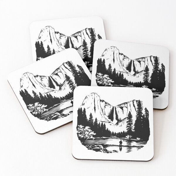 Item preview, Yosemite Park Waterfall Valley Bridalveil Falls Vernal  designed and sold by inkoutninja.