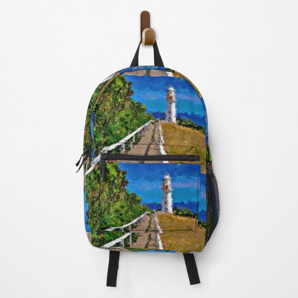 Item preview, Impressionist Painting of The Light Station at Cape Otway - Cape Otway, Victoria, Australia designed and sold by Steven Jodoin.