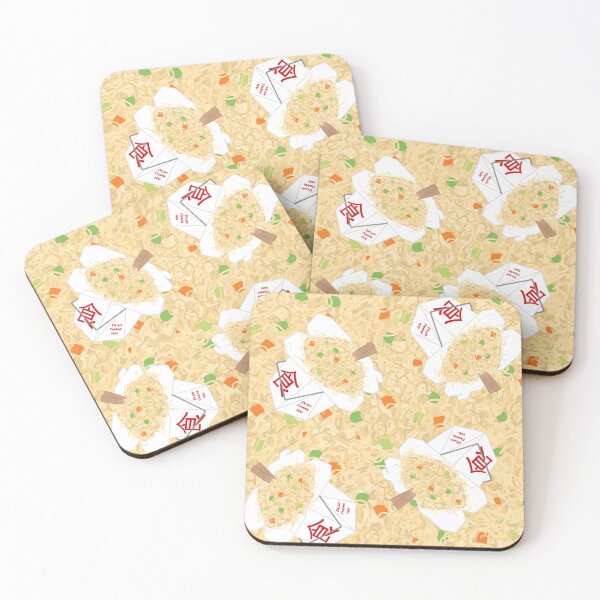 Item preview, Chinese Food Takeout LoMein Noodles Carrots Peas Vegetables Chopsticks designed and sold by MBeesShop.