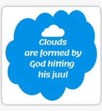 Funny juul sticker Sticker