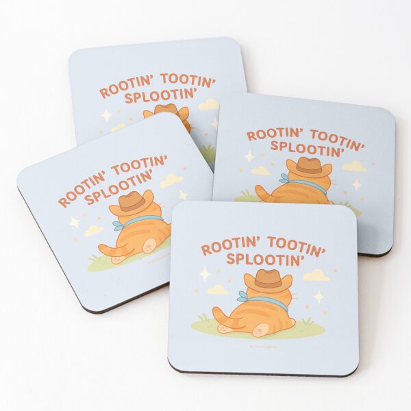Item preview, Rootin’ Tootin’ Splootin’ – Cowboy Cat Sploot designed and sold by MLynCollective.