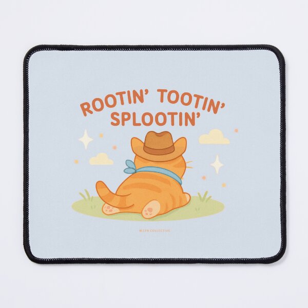 Item preview, Rootin’ Tootin’ Splootin’ – Cowboy Cat Sploot designed and sold by MLynCollective.