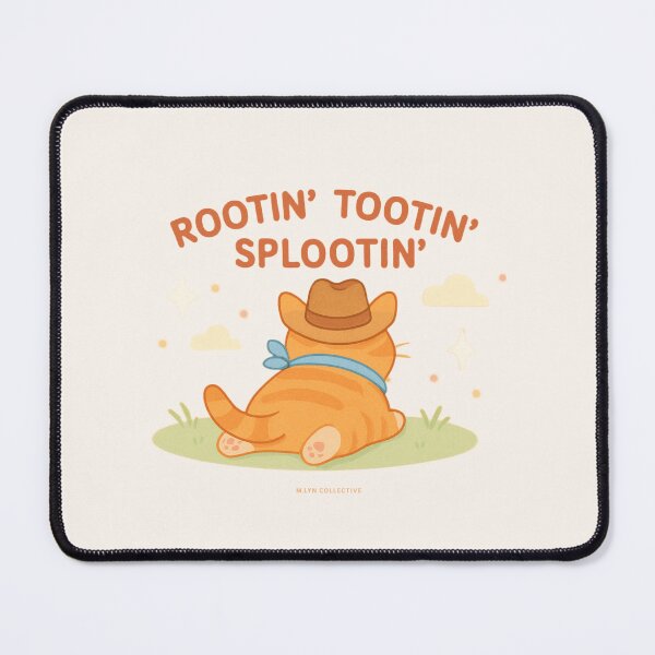 Item preview, Rootin’ Tootin’ Splootin’ – Cowboy Cat Sploot designed and sold by MLynCollective.