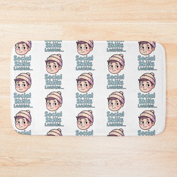 Item preview, Social Skills Loading – Cute and Relatable Introvert Humor designed and sold by Taans-Creation.