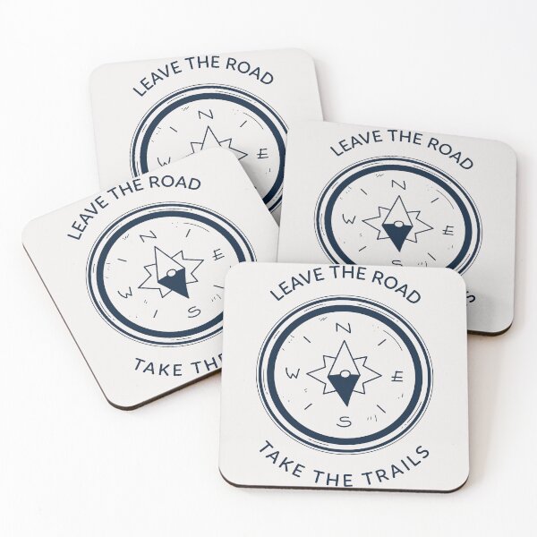 Item preview, LEAVE THE ROAD TAKE THE TRAILS, HIKING designed and sold by Jclapp29.