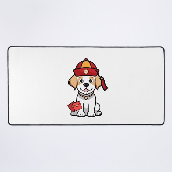 Item preview, Lunar New Year Happy Dog with Red Packets and Hat designed and sold by Pet Station.