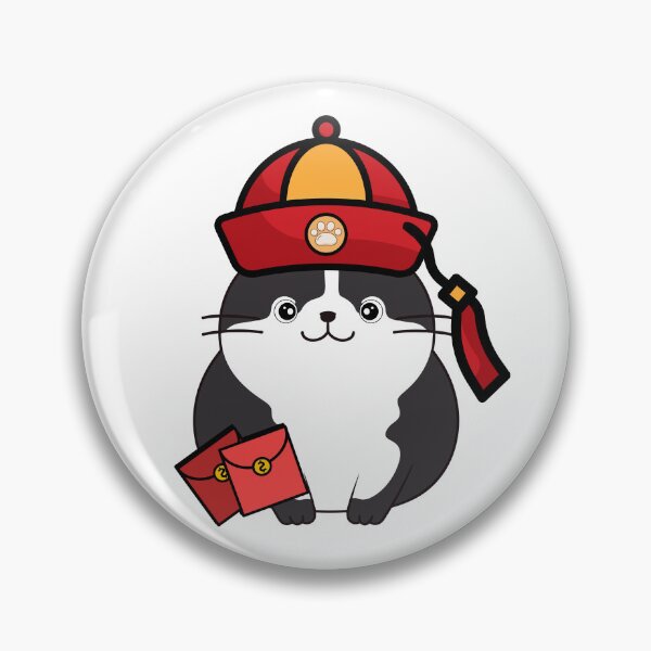 Item preview, Lunar New Year Fat cat with Red Packets and Hat designed and sold by Pet Station.