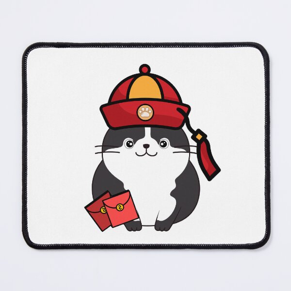 Item preview, Lunar New Year Fat cat with Red Packets and Hat designed and sold by Pet Station.
