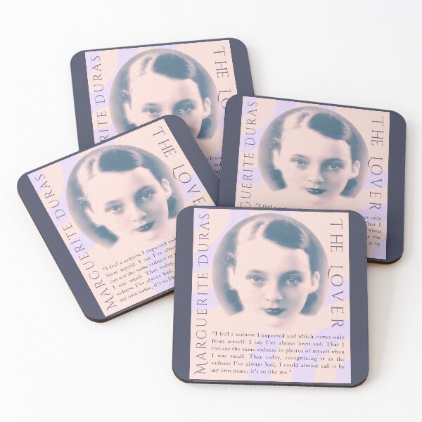Item preview, Marguerite Duras quote: I feel a sadness I expected and which comes only from myself. I say I’ve always been sad.  designed and sold by artbleed.