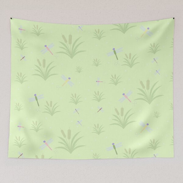 Item preview, Wildflowers and dragonflies designed and sold by Gednatthida.