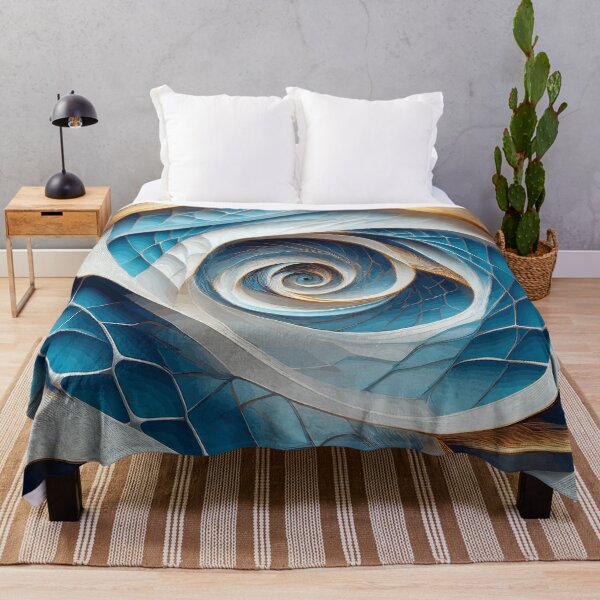 Item preview, Colorful Abstract Fibonacci Art 51 designed and sold by Vicky Brago-Mitchell®.